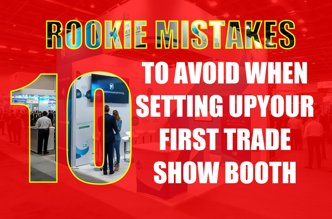 10 Rookie Mistakes to Avoid When Setting Up Your First Trade Show Booth
