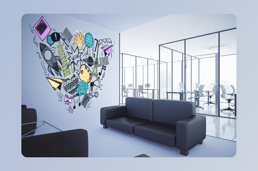 Creative Ways to Use Custom Wall Decals in Business & Home