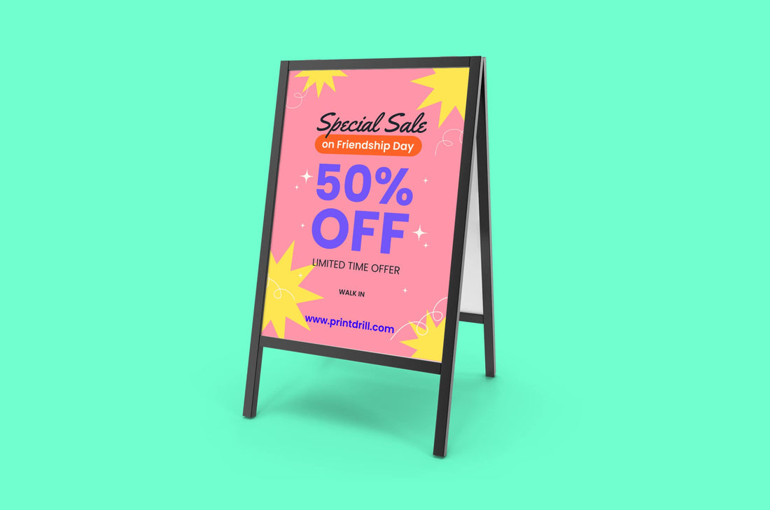 The Ultimate Guide to Temporary Signage for Retails and Business Owners