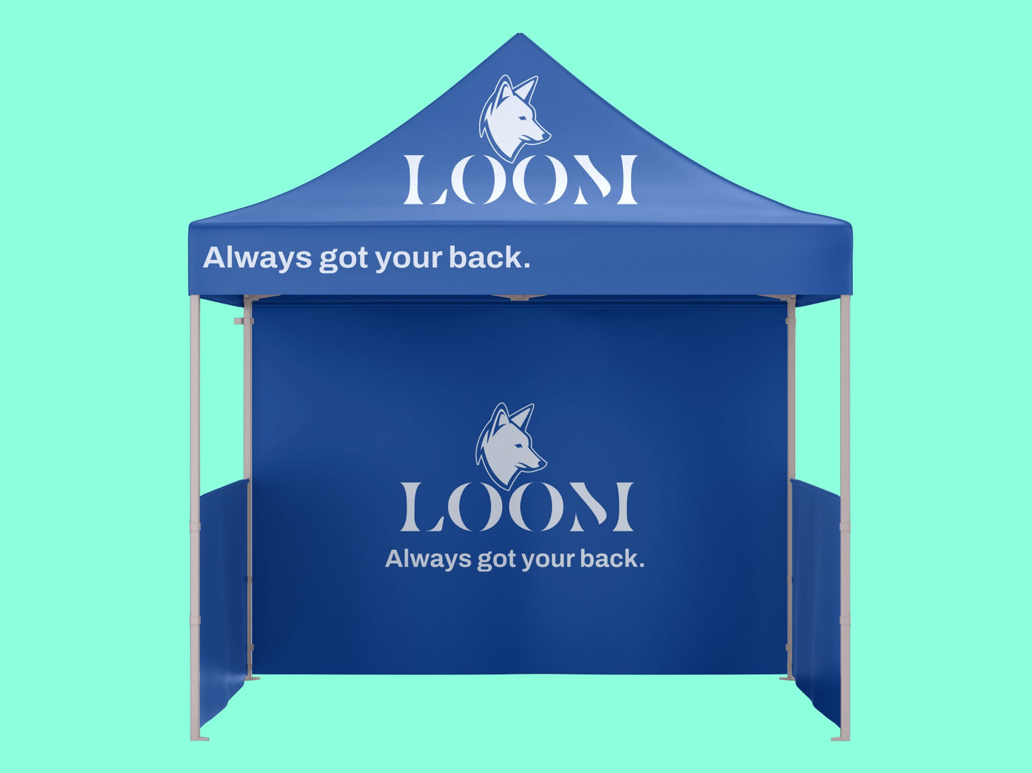 10x10 Custom Canopy for Outdoor and Indoor Events