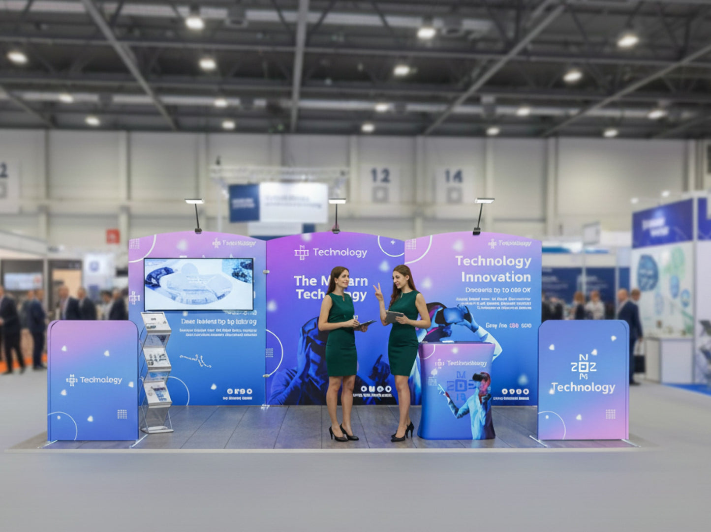 10x20 Booth - Brand Arch Booth for events and exhibitions