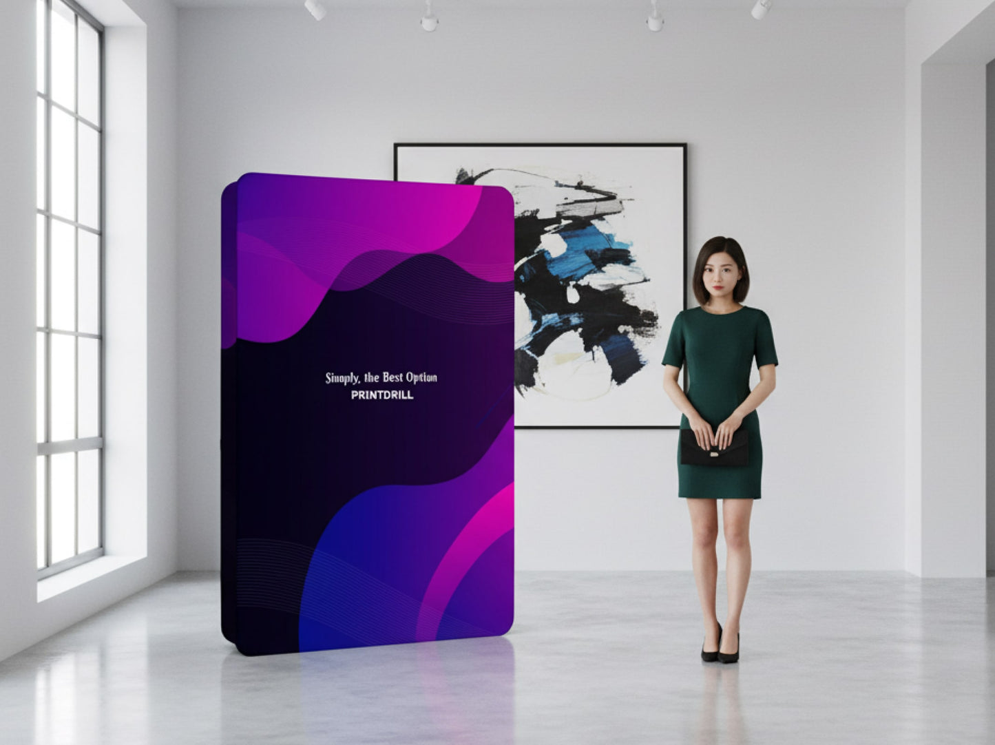 3D Fabric Banner Stand for Trade Shows