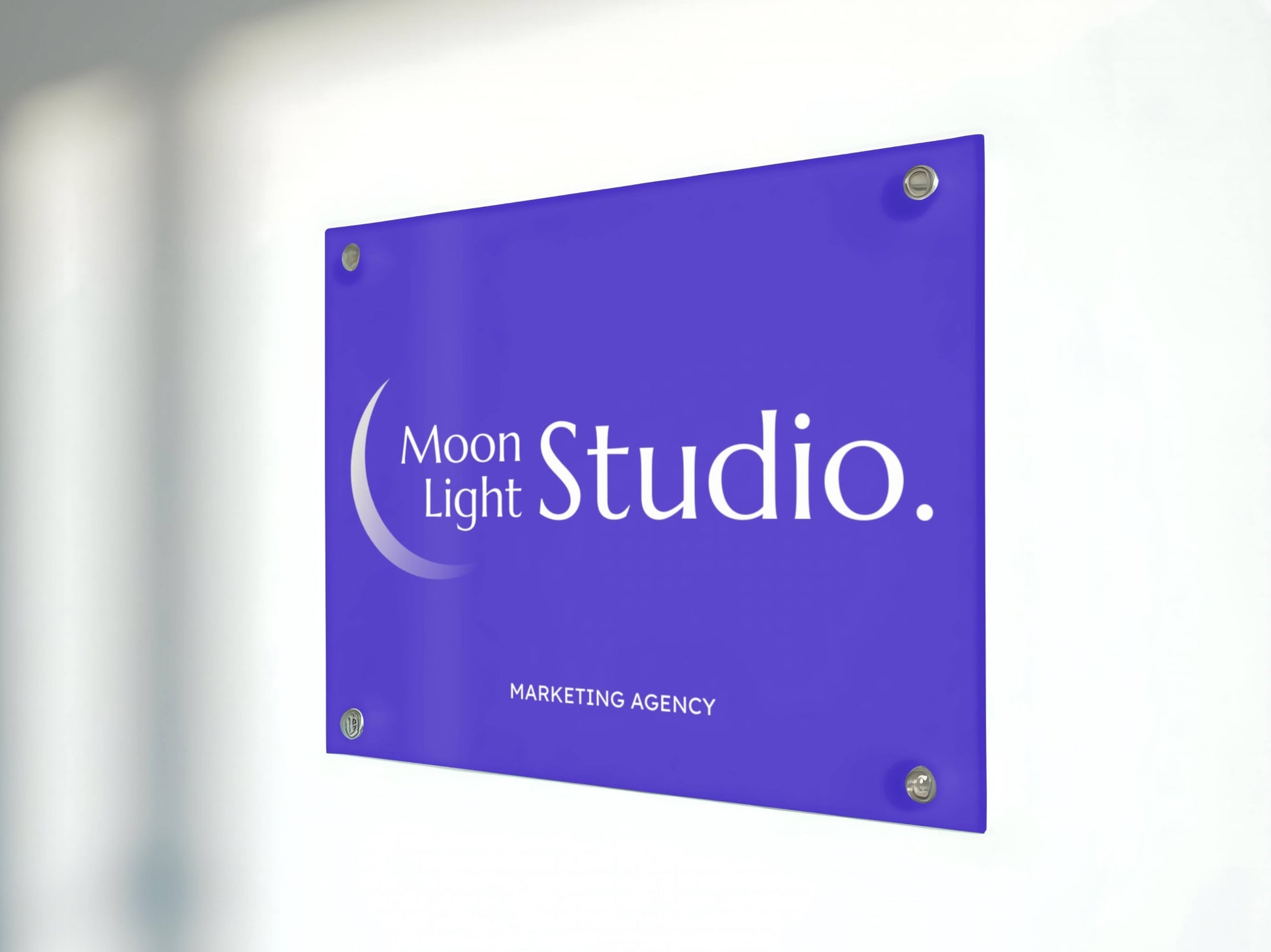 Acrylic Wall mounted signs