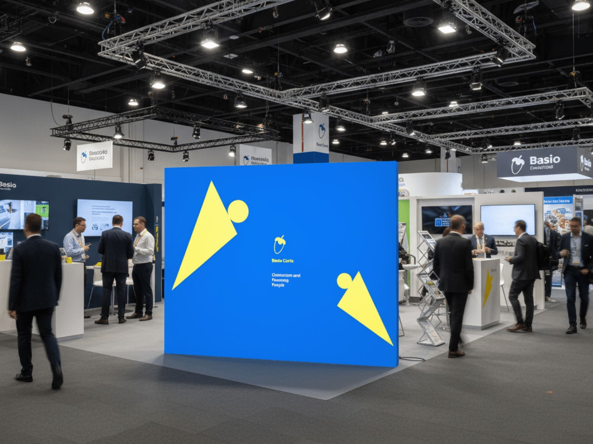 Backlit LED PopUp Display for Trade Show