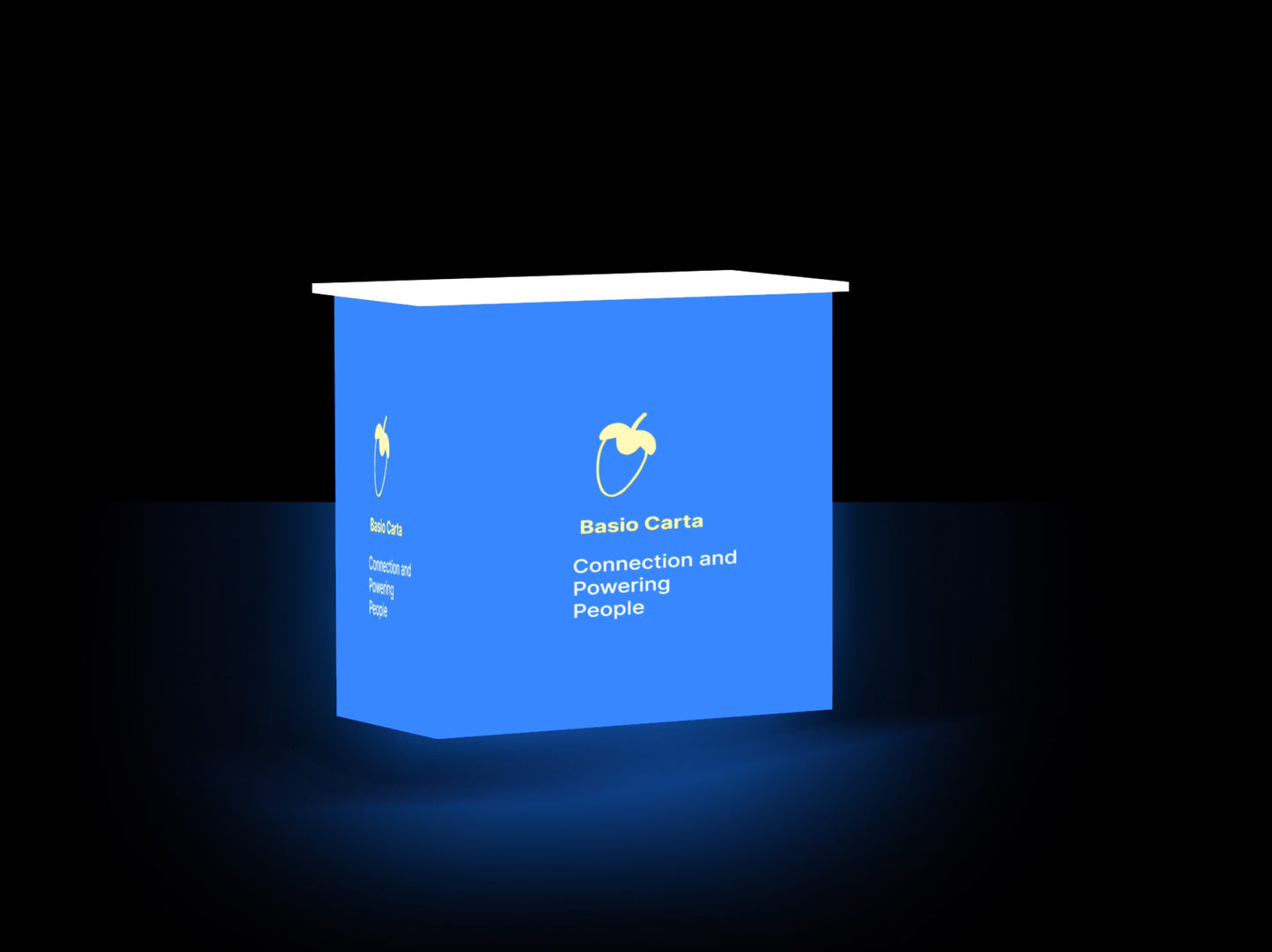 Backlit Pop-Up Counter