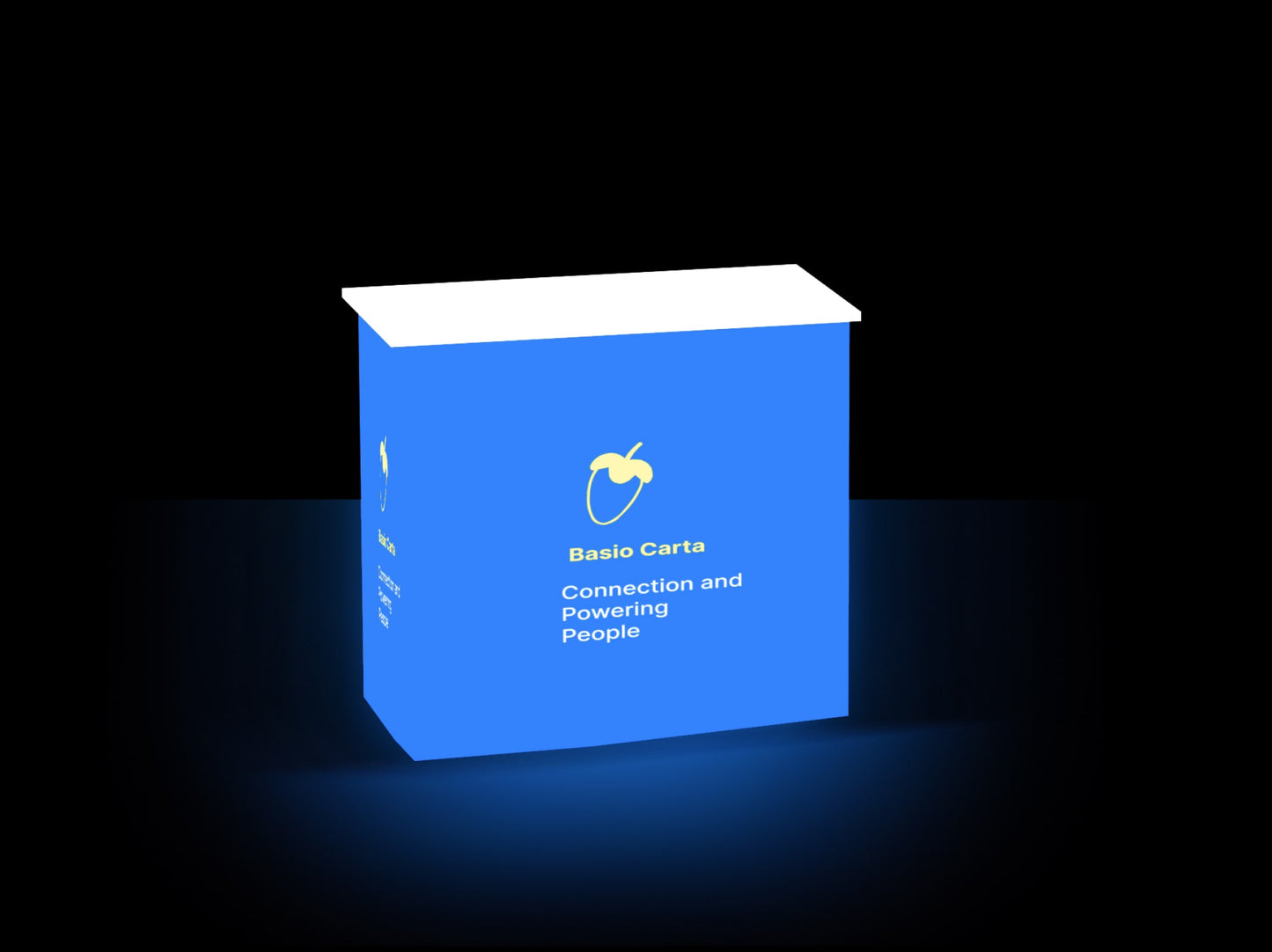 Backlit Pop-Up Podium