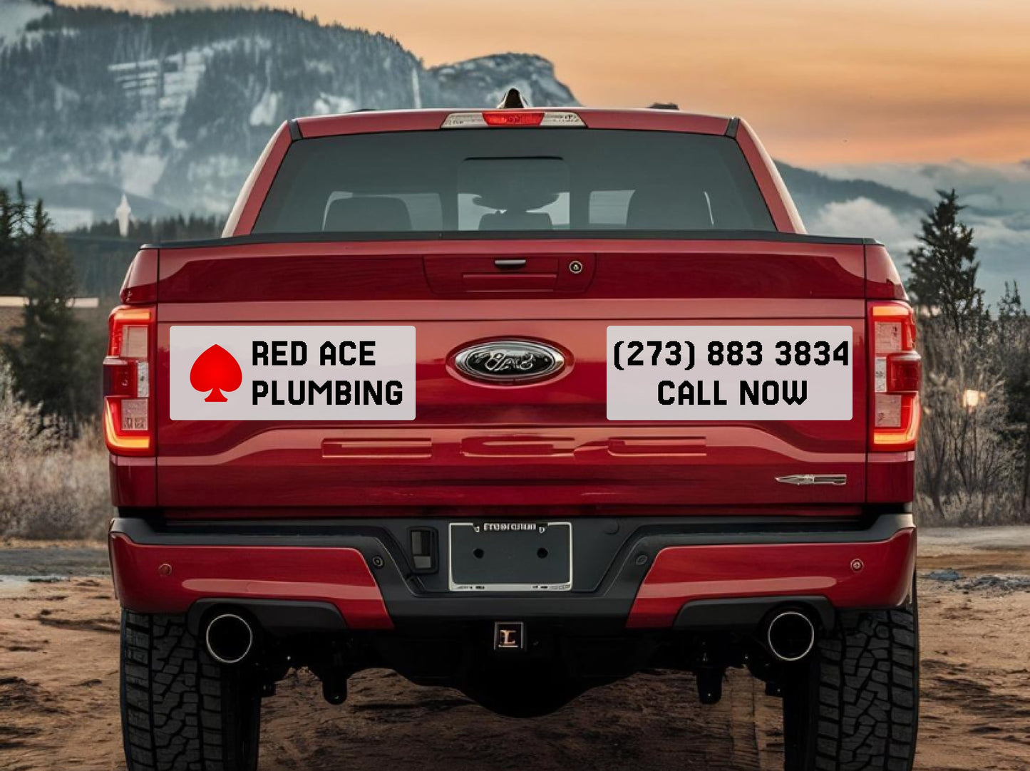 Car Bumper Sticker Business Info