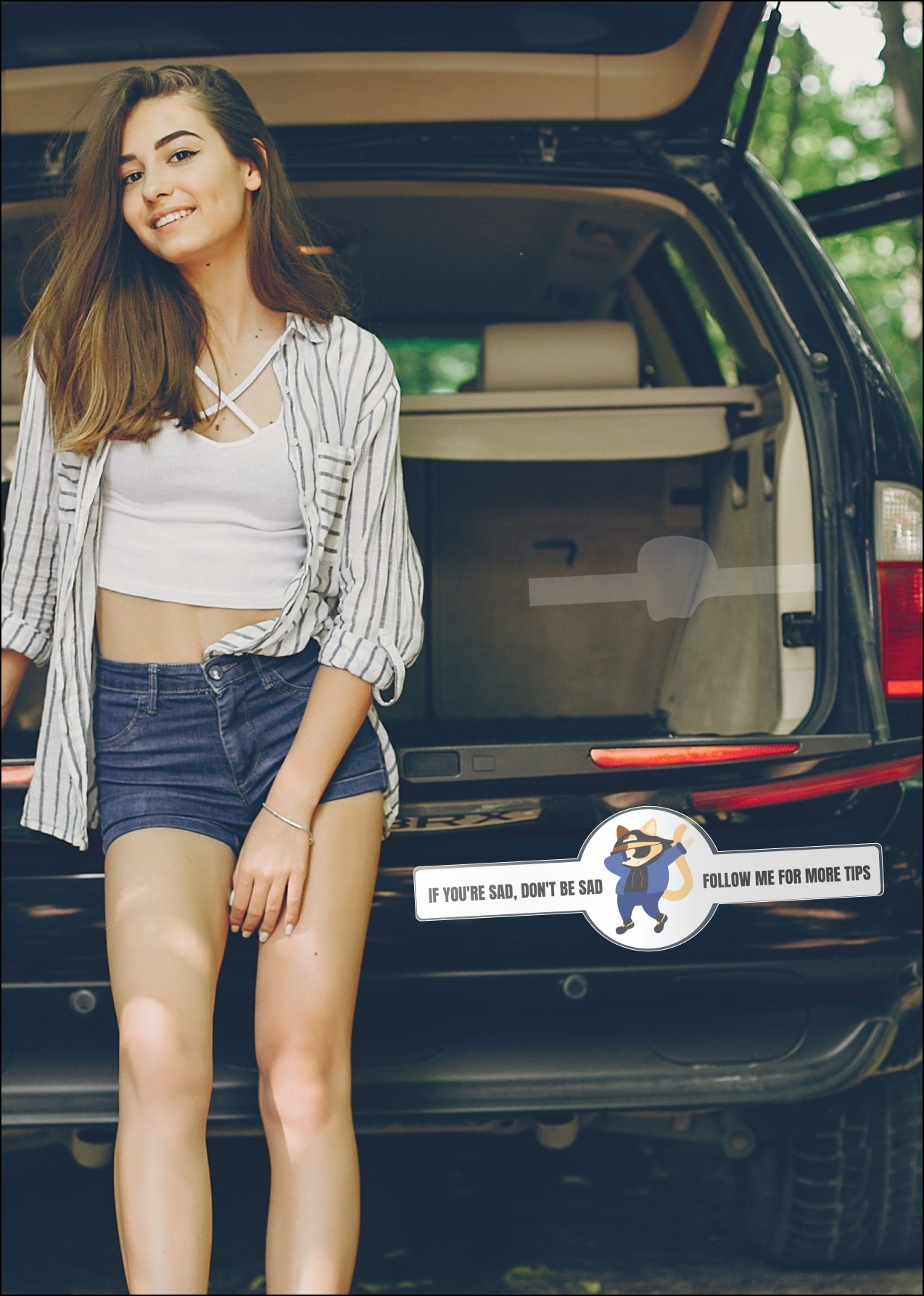 Custom Car Bumper Sticker Witty Quotes