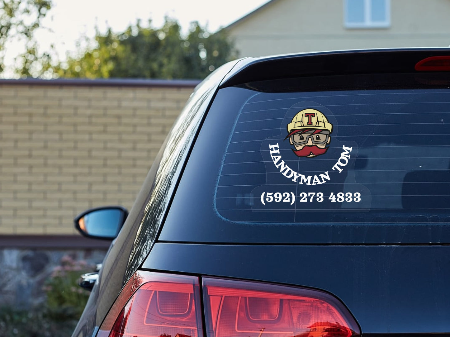 Clear Car Decals - Cut to Shape