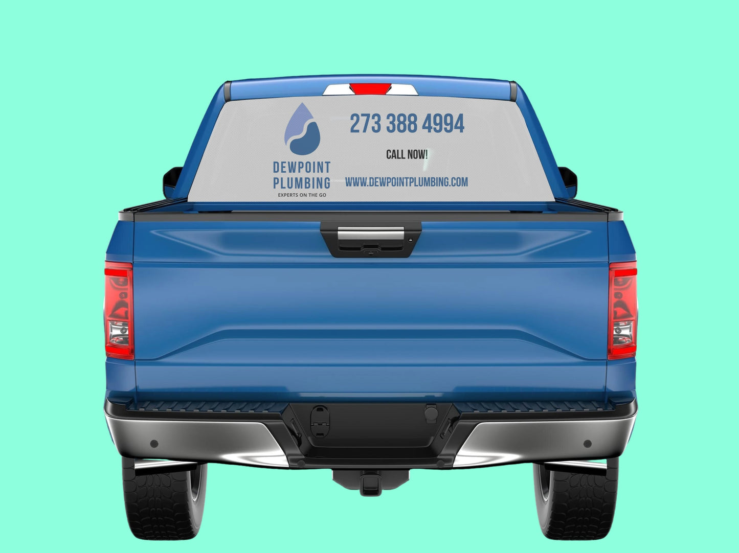 Custom Perforated Vehicle Decals
