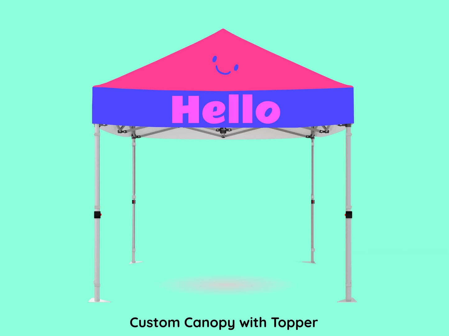 Custom Canopy with Topper
