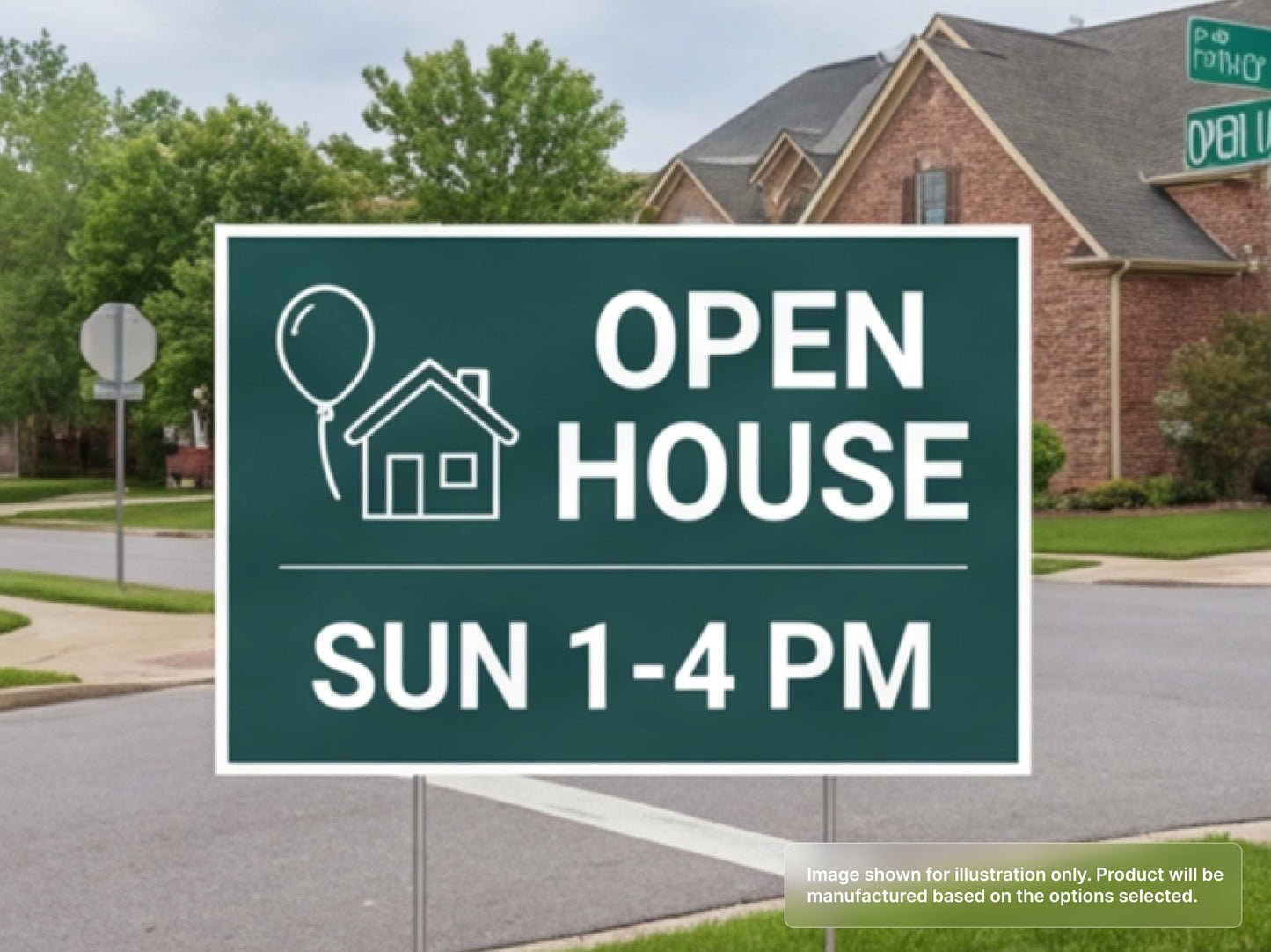 Custom Yard Signs for Open Houses