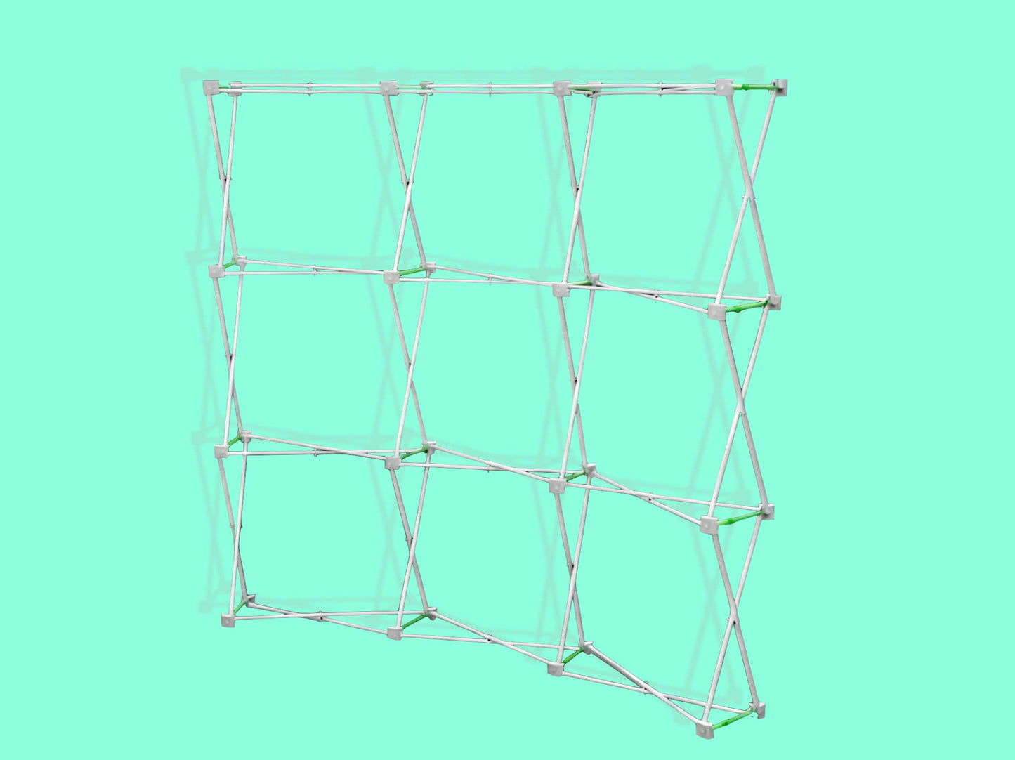 Fabric Curved Pop Up Display Frame