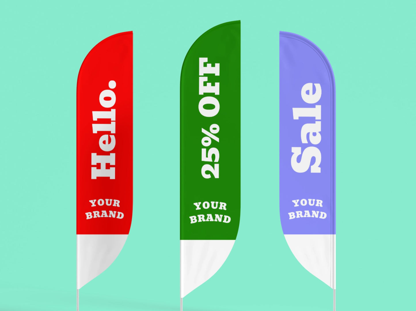 Custom Feather Flag
