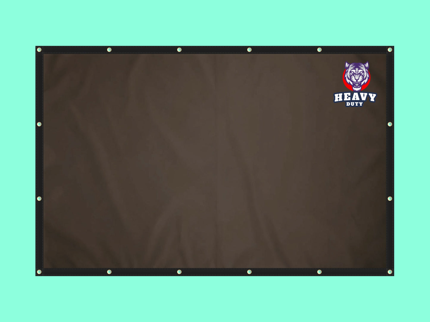 Heavy Duty Tarp Brown Color