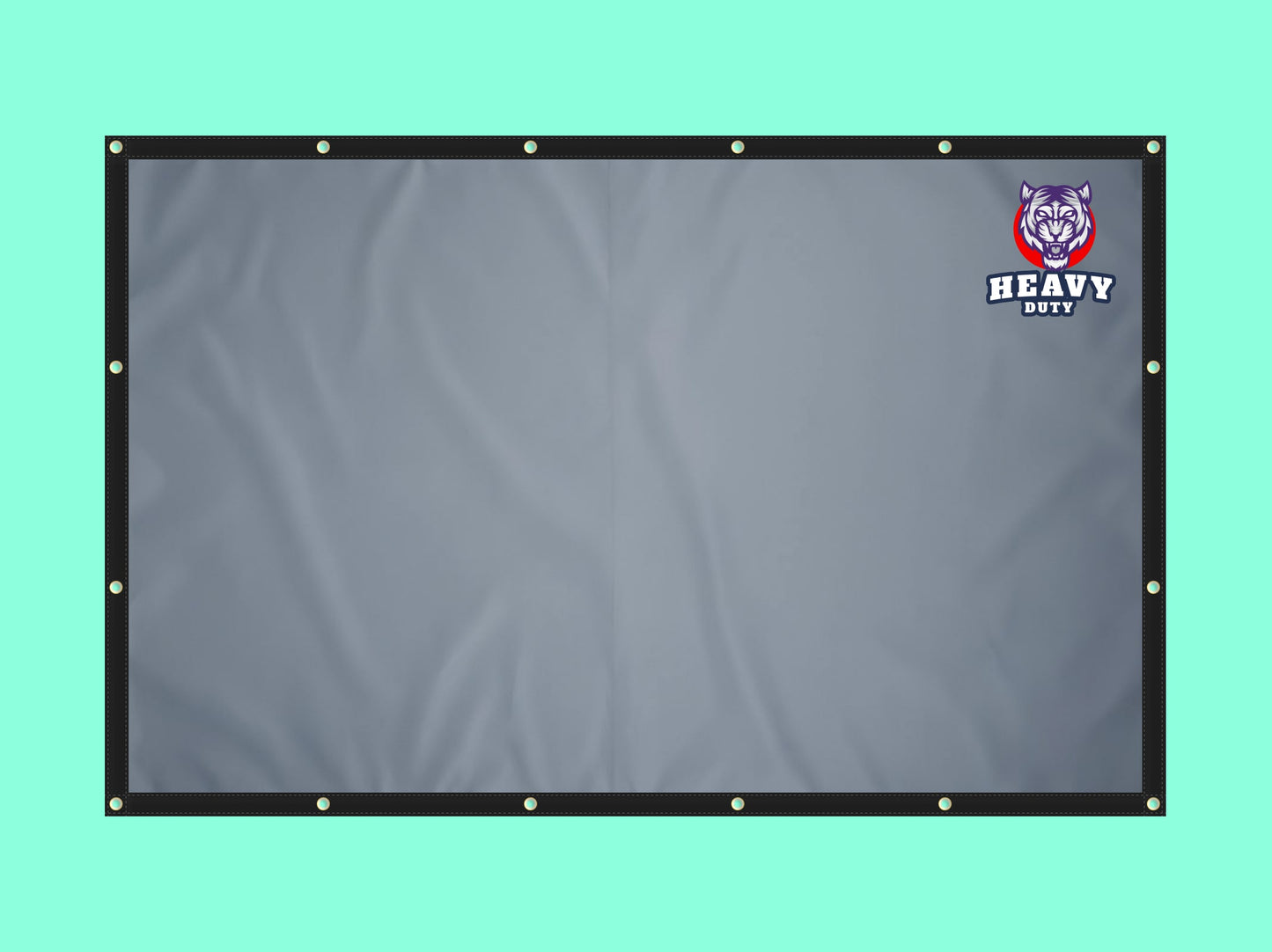 Heavy Duty Tarp Gray Color