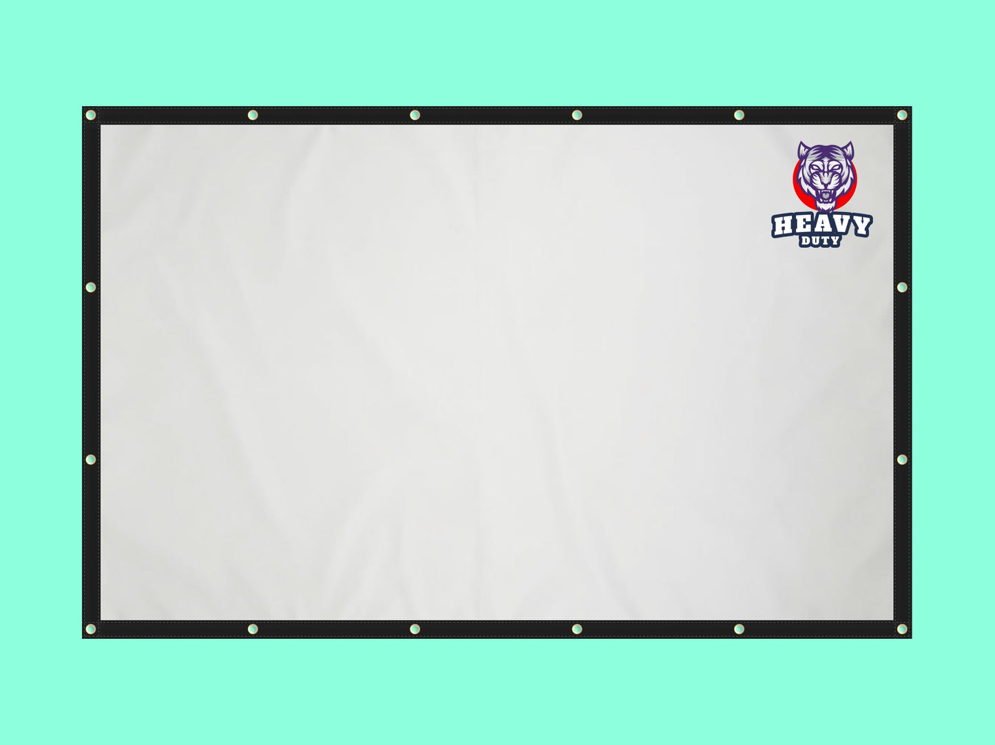 Heavy Duty Tarp White Color