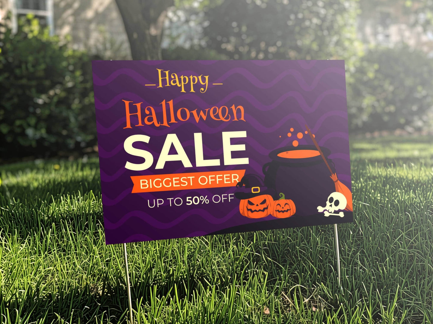 Halloween Yard Signs