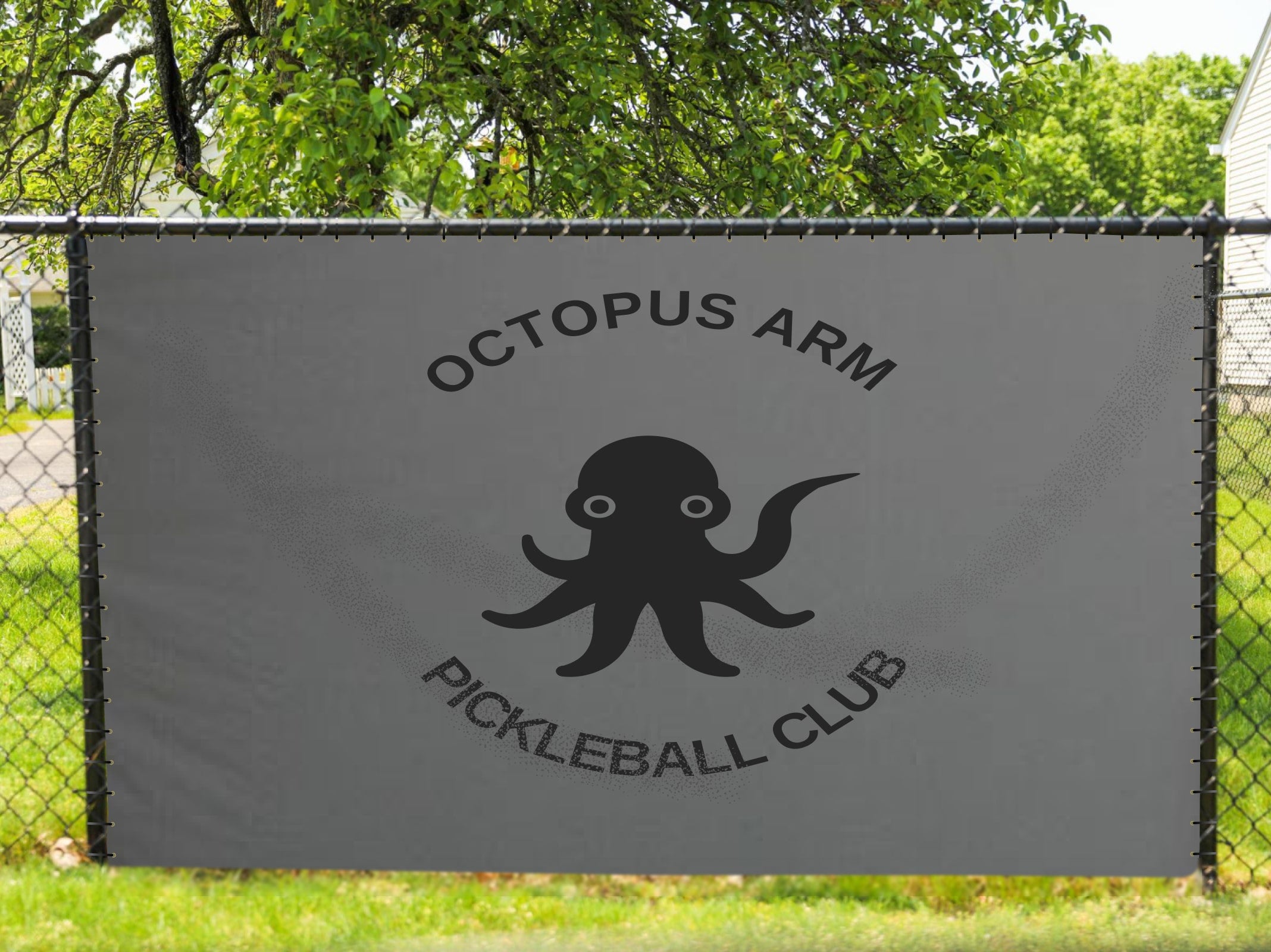 Logo Printed Fence Heavy Duty Tarp