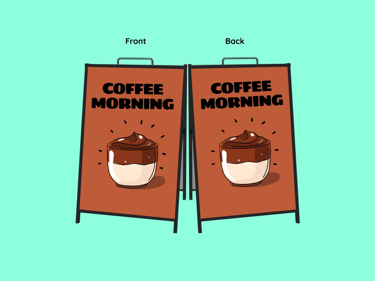 Metal A-Frame Signs