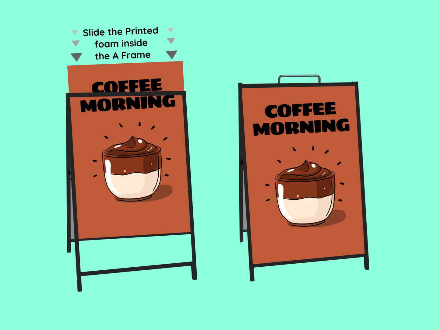 Metal A-Frame Signs