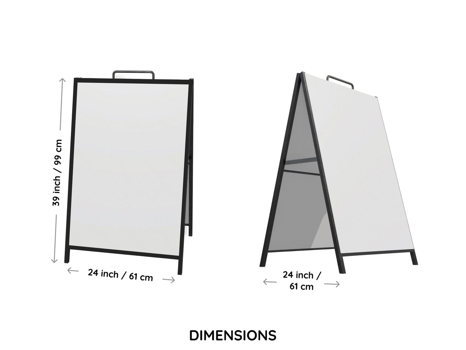Metal A Frame Dimensions 3x2 ft