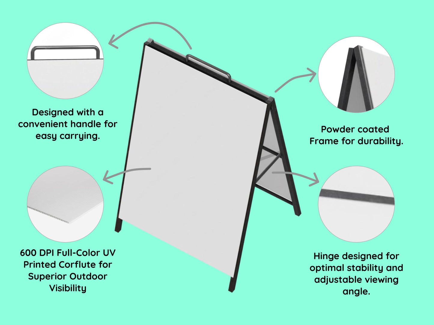 Metal A-Frame Signs