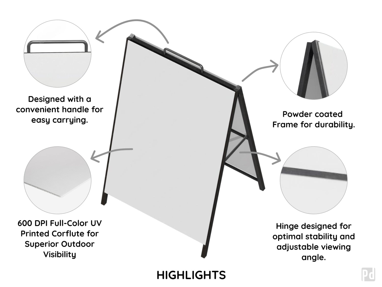 Metal A Frame Specifications