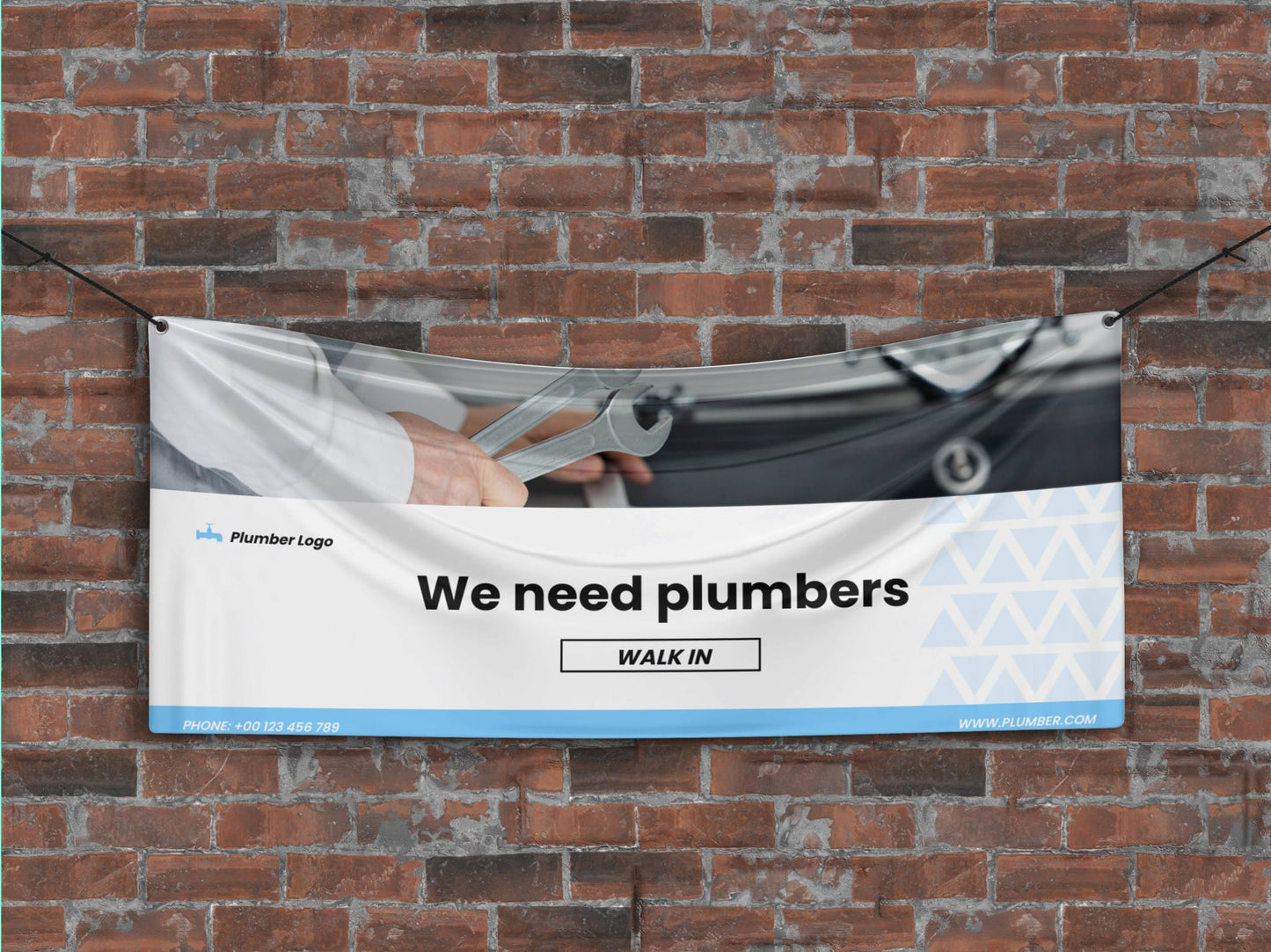 Now Hiring Outdoor Banner