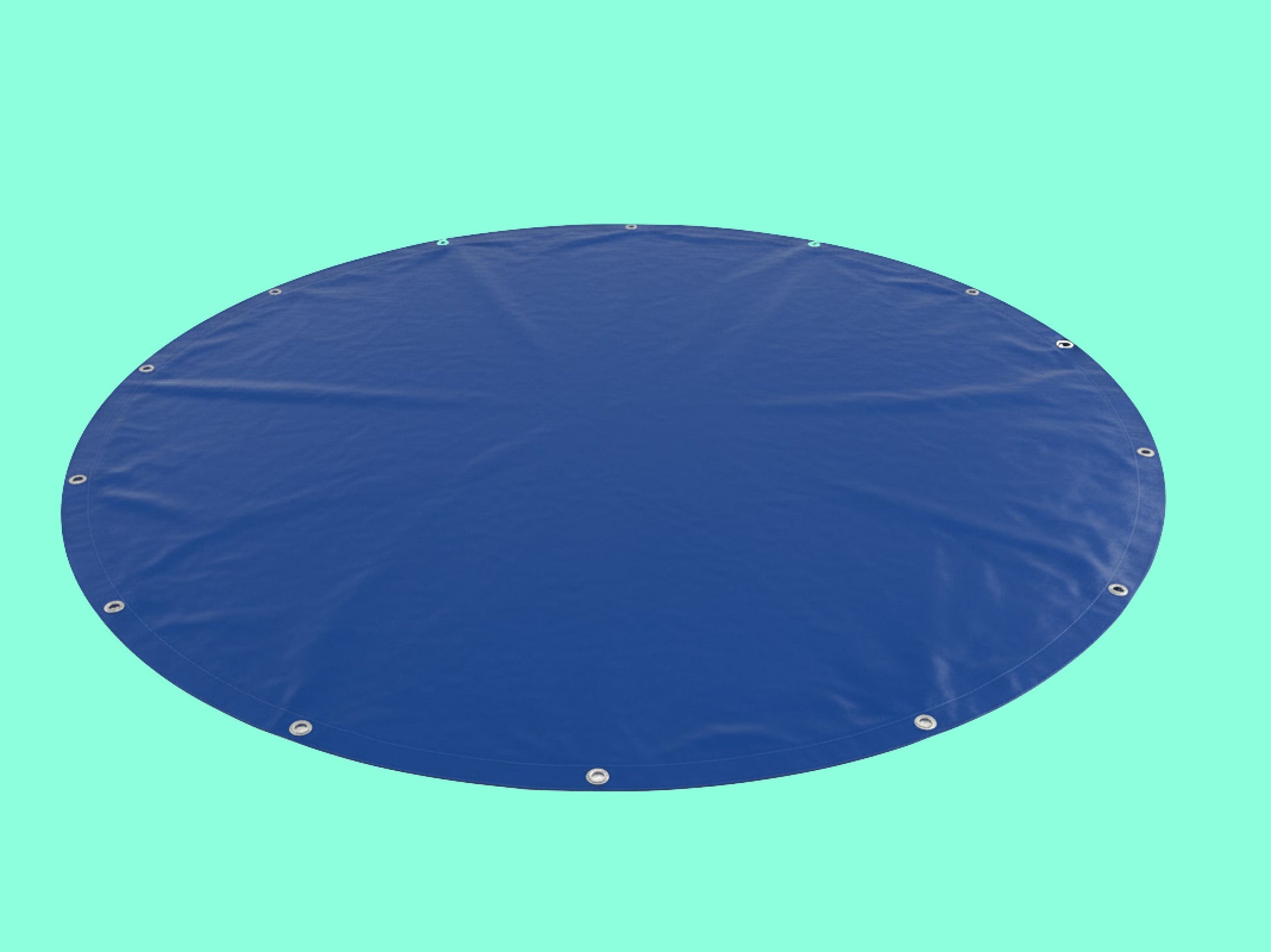 Round Shape Heavy Duty Vinyl Tarp