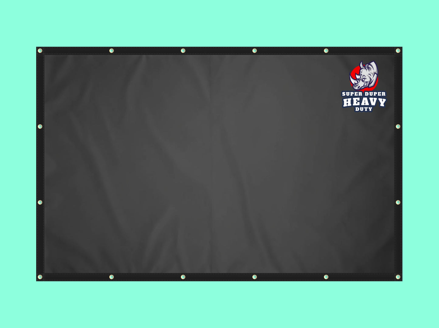 Super Duper Heavy Duty Tarp Black Color