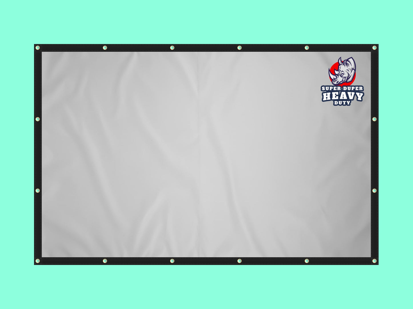 Super Duper Heavy Duty Tarp Gray Color