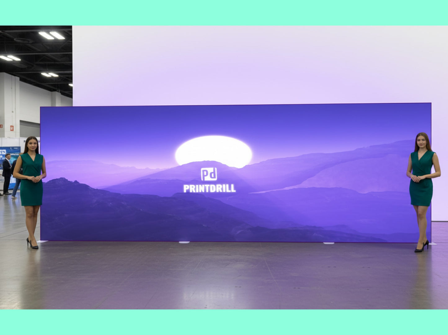 SEG LightBox Display - 20 ft Ready for Trade Shows