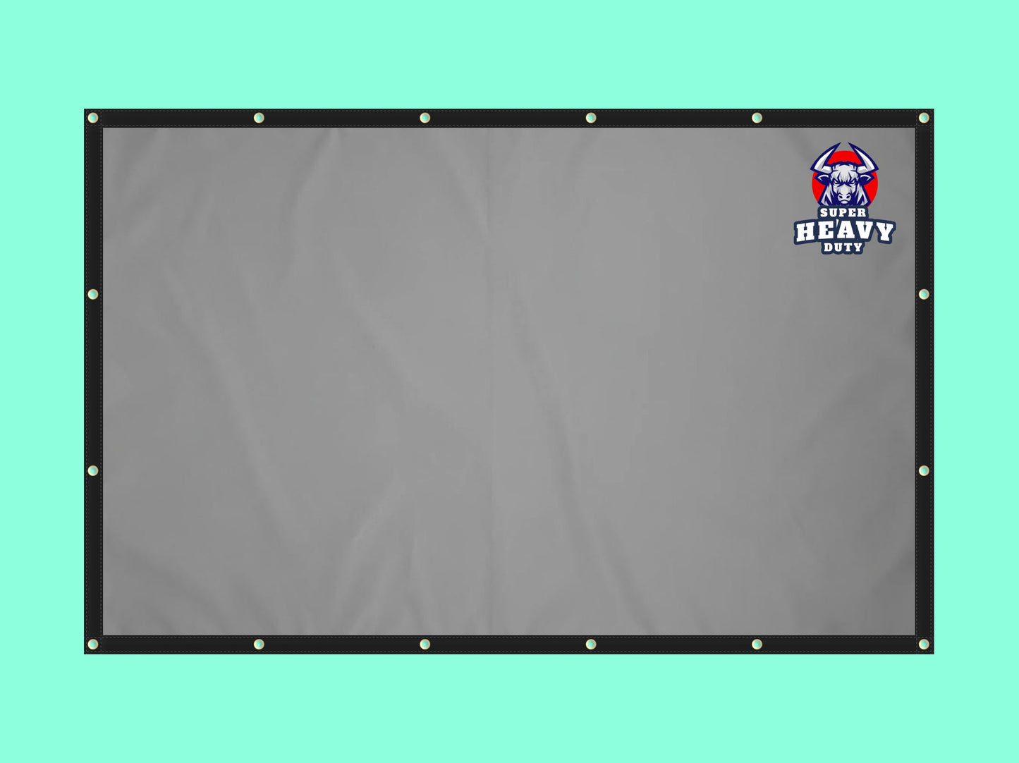 Super Heavy Duty Tarp Gray Color