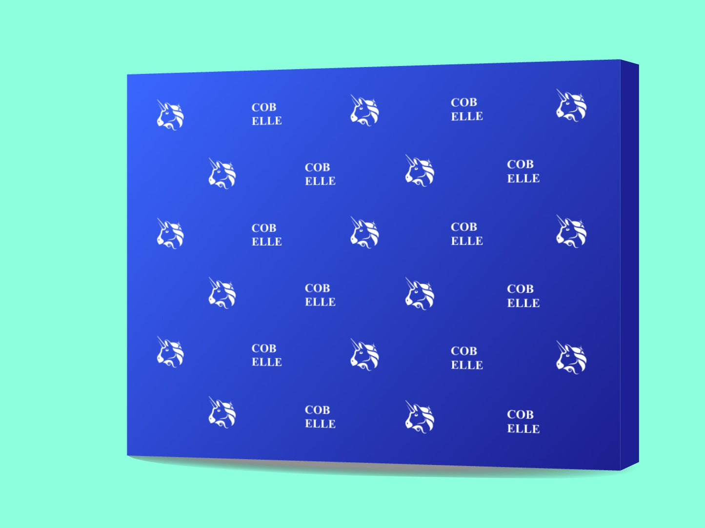 Step and Repeat Popup Display for Trade show
