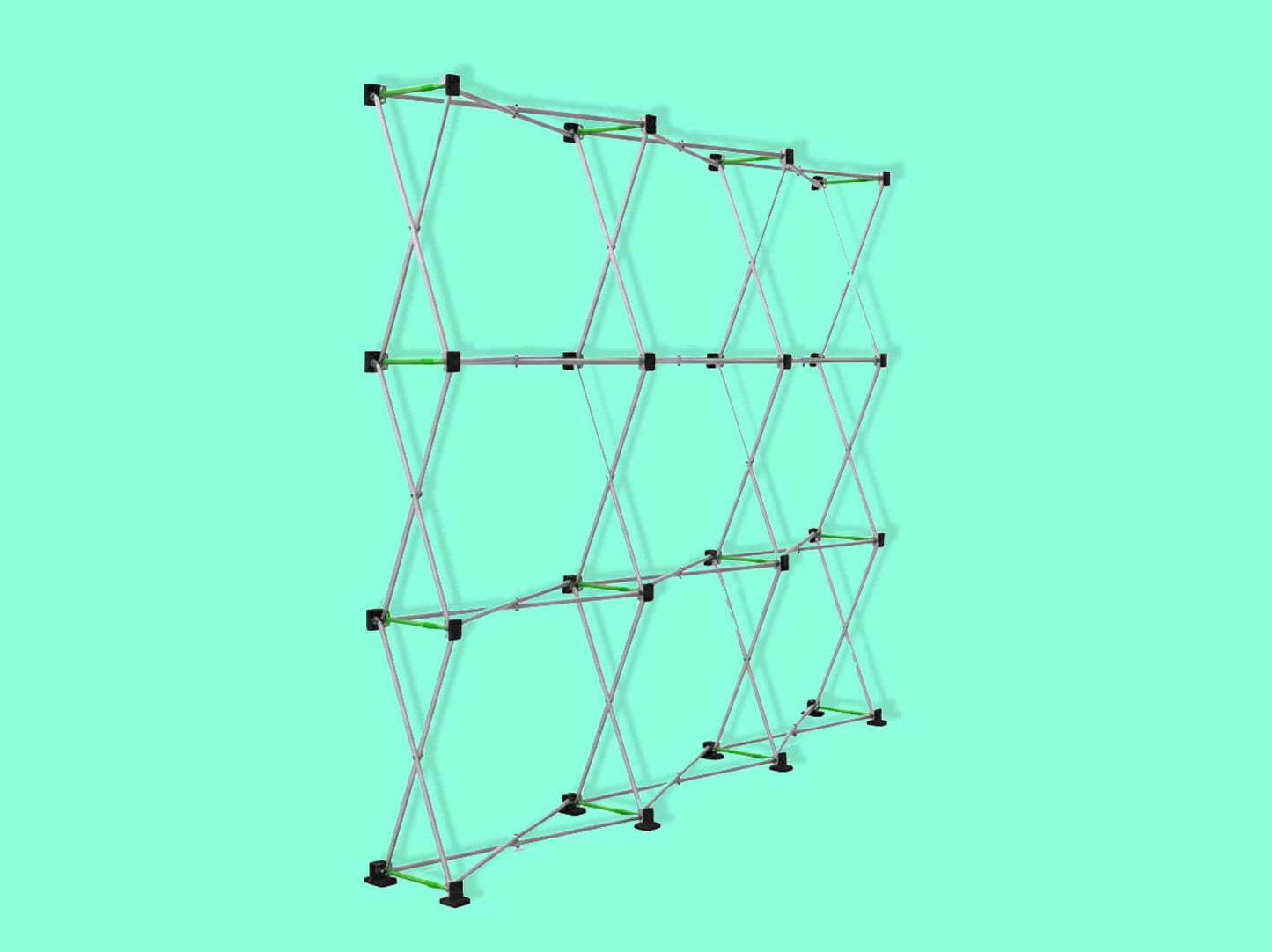 Straight pop up display Frame