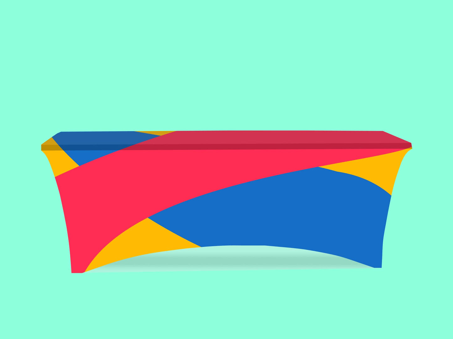 Stretch Table Cover Full Print