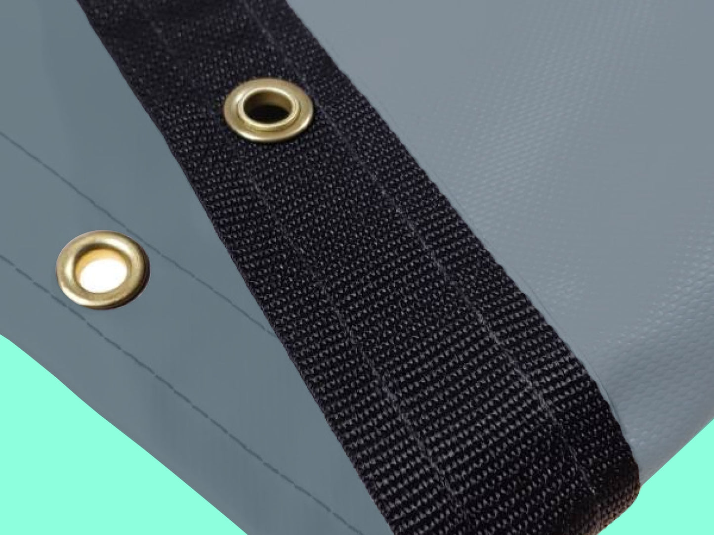 Heavy Duty Tarp with Webbing & Grommet
