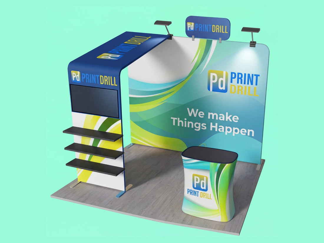 PrintDrill Trade Show Booth Displays: Fast Turnaround Custom Printing