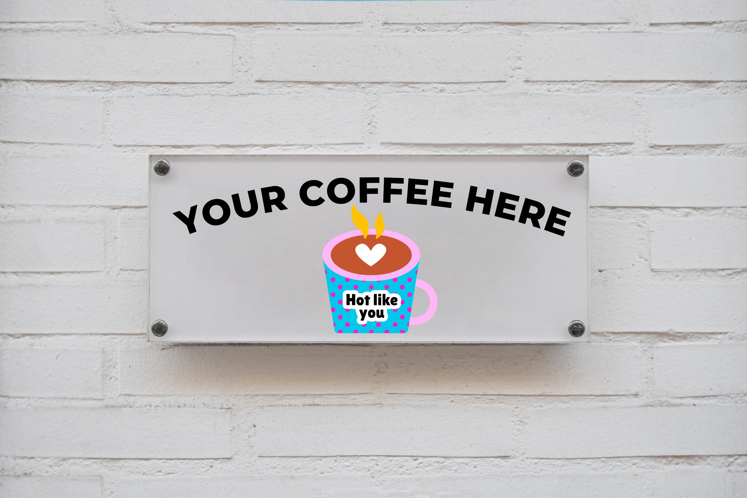 Small Sign Customizable Acrylic Signs for Small Businesses: Customizable and Durable Solutions ...