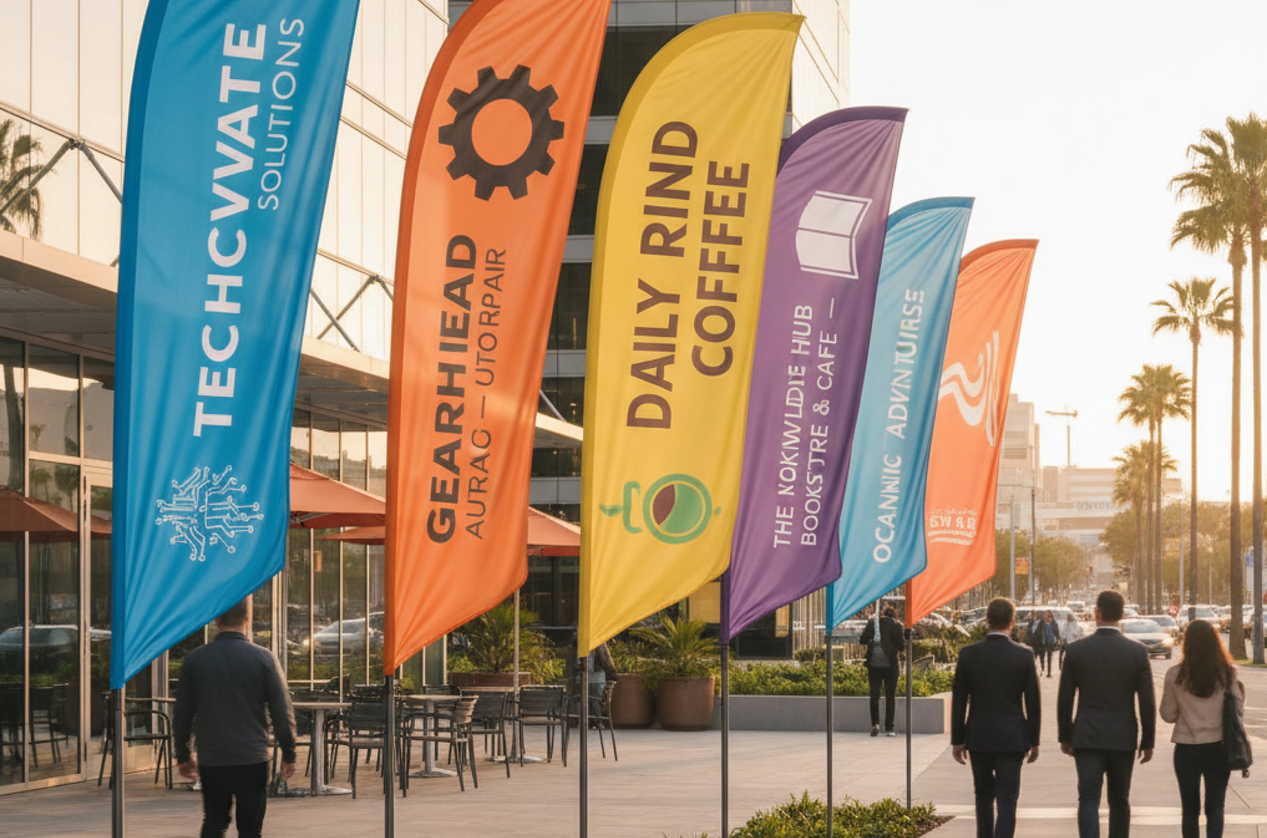 Best Uses for Custom Flags in Business Marketing – PRINTDRILL
