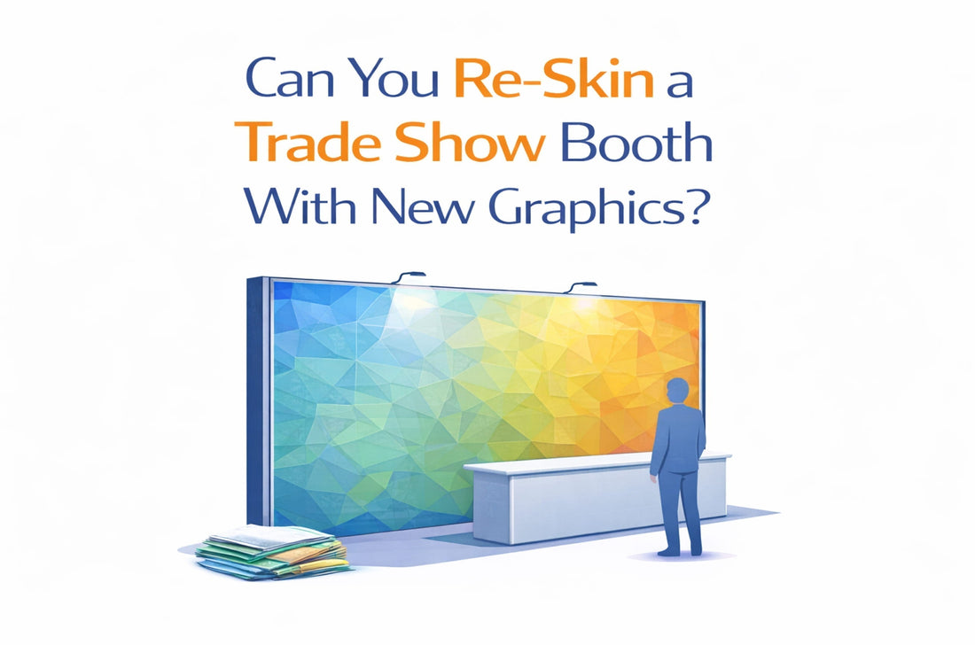 Can You Re-Skin a Trade Show Booth With New Graphics