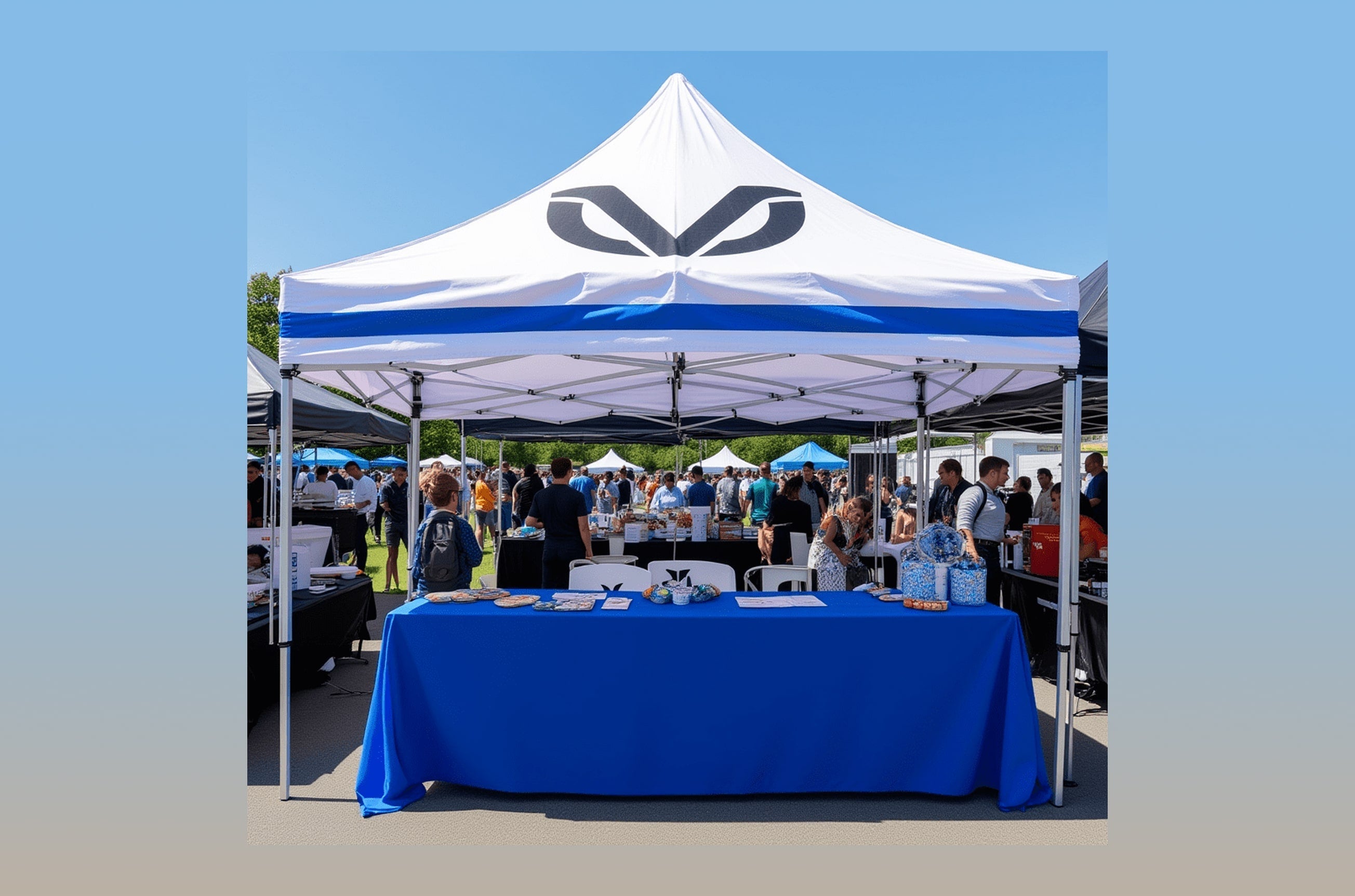 Shell Tent Event Show Custom Canopy Tents for Outdoor Trade Shows & Events – PRINTDRILL