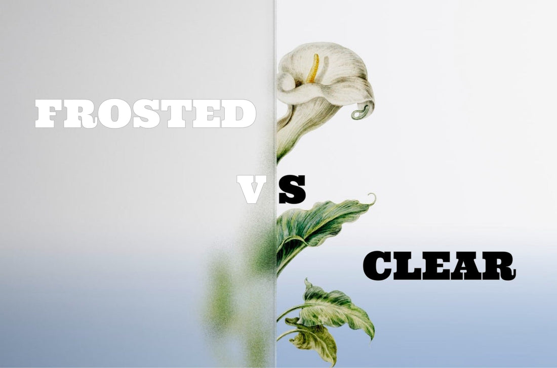 Transparent vs. Frosted Acrylic Signs