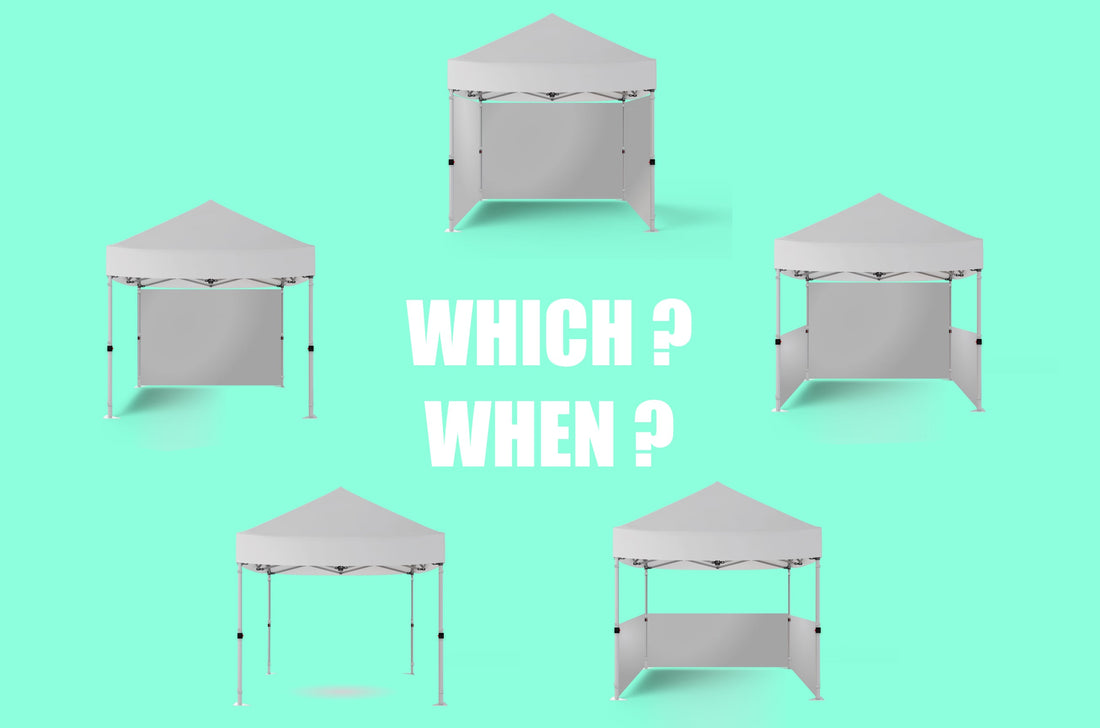 How to Choose the Right Canopy Setup for Your Event