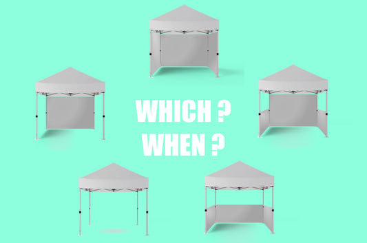 How to Choose the Right Canopy Setup for Your Event