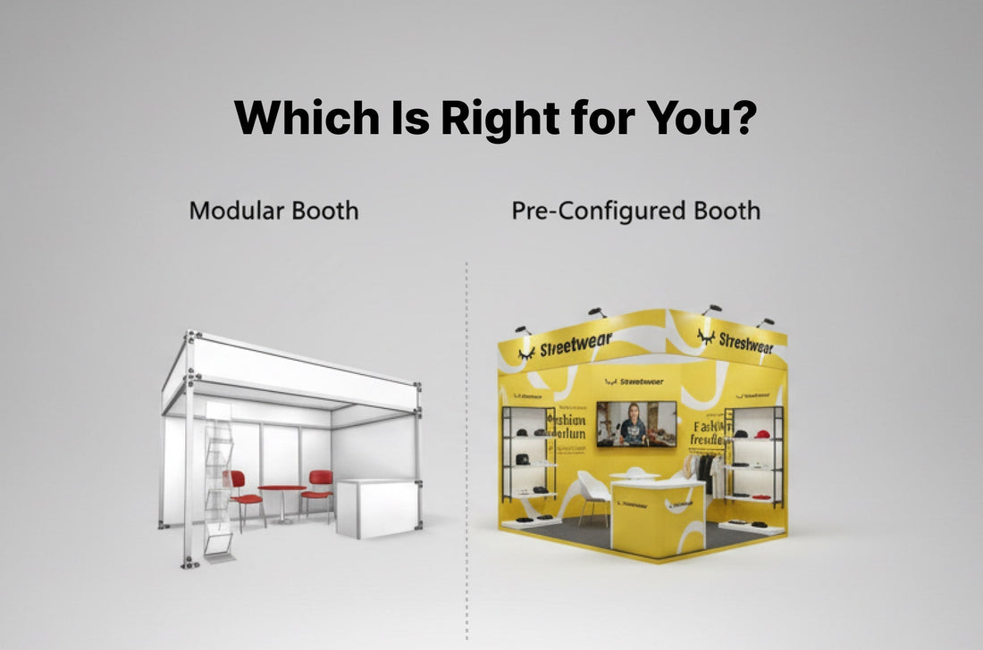 Modular vs Pre-Configured Booths - Which Is Right for You