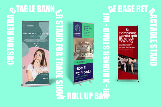 Retractable Banner Stands for Trade Shows