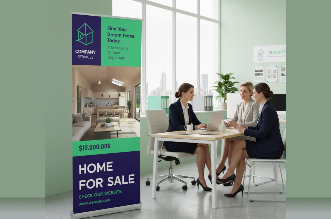 Roll-Up Banners for Real Estate