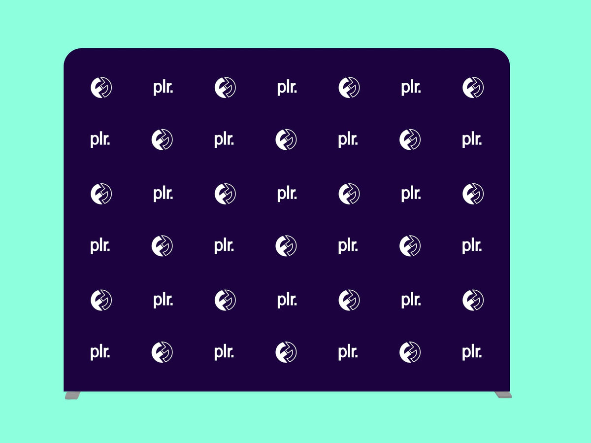 Step & Repeat Straight Stretch Backdrop | Pillow Case Display – PRINTDRILL